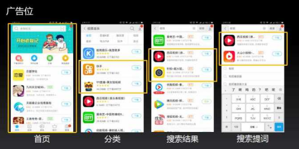 vivo广告投放包含首页推荐页、应用下载、精品、搜索,搜索结果页、搜索联想词、更新页推荐 vivo广告投放包含首页推荐页、应用下载、精品、搜索,搜索结果页、搜索联想词、更新页推荐